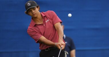 Tiger Woods' son Charlie fell at the first hurdle in his bid to qualify for next month's US Open