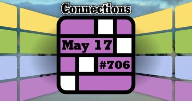 Today's Connections Hints & Answers For May 17, 2025 (Puzzle #706)