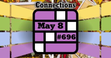 Today's Connections Hints & Answers For May 7, 2025 (Puzzle #696)