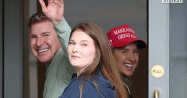 Todd Chrisley (L) has been pictured for the first time since he was released from jail after receiving a controversial pardon from President Donald Trump. The 56-year-old Chrisley Knows Best star was spotted visiting a Nordstrom store in Nashville, Tenn., on Thursday with his daughter Savannah Chrisley (R), according to Fox News Digital