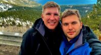 Todd and Julie Chrisley's son Chase has praised President Trump and God in a statement addressing his parents' shock pardon for the first time; pictured in a 2023 post