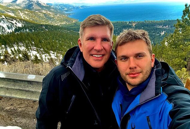 Todd and Julie Chrisley's son Chase has praised President Trump and God in a statement addressing his parents' shock pardon for the first time; pictured in a 2023 post