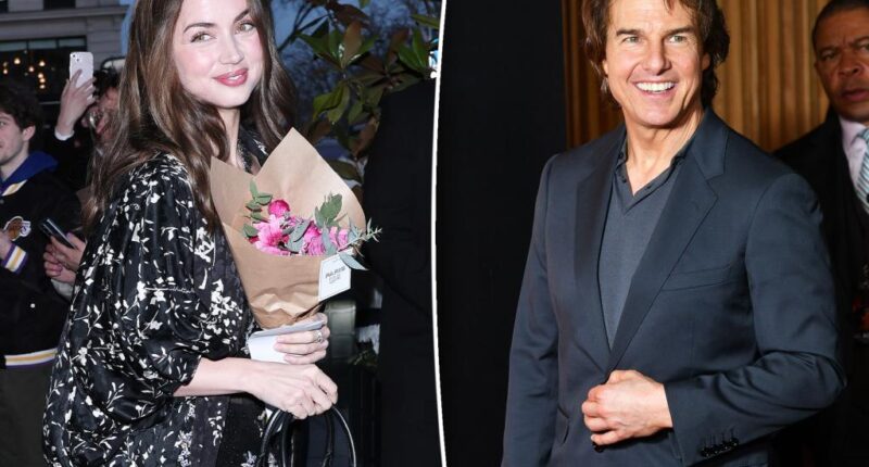 Tom Cruise, Ana de Armas spotted on a walk in London park