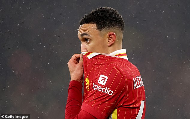 Trent Alexander-Arnold has been named on the bench for Liverpool 's clash against Arsenal