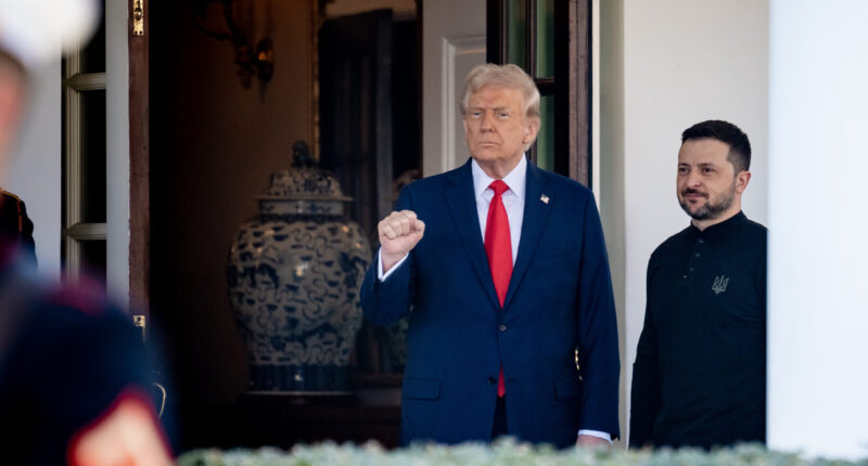 Trump Calls for 30-Day Ceasefire Between Russia and Ukraine, Threatens Sanctions on Both if Not Upheld.