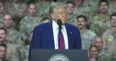 Trump Commits to Big Pay Rise for Troops on Middle East Base Visit.