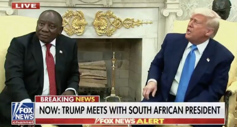 Trump Debunks Media Denials Of South Africans' Refugee Claims