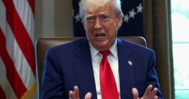 Trump claims he ‘hasn’t made any mistakes’ in first 100 days under questioning on TV town hall: Live