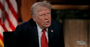 President Donald Trump directly addressed reports he is considering trying to get a third term in the White House