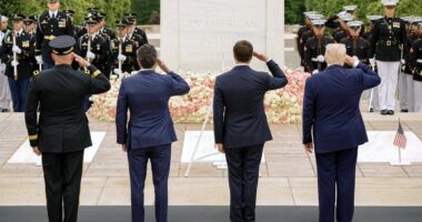 Trump honors fallen heroes with Memorial Day wreath-laying at Arlington: ‘We owe them everything’