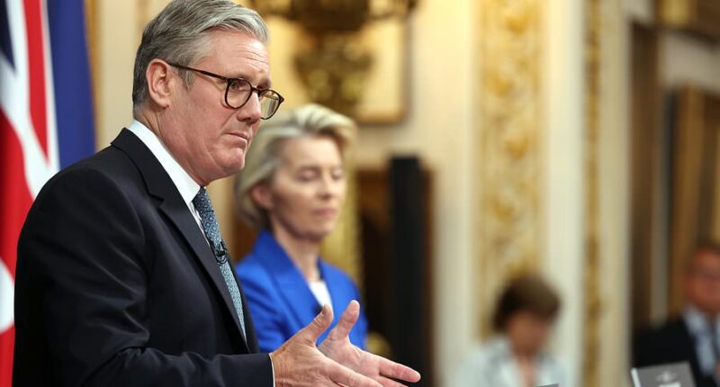 UK-EU summit live updates: Starmer unveils post-Brexit 'reset' with deal struck on food and e-gates but is accused of betrayal over handing Brussels fishing rights for 12 YEARS