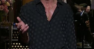 Walton Goggins' new Saturday Night Live monologue hinted at a cryptic turn in his alleged feud with his The White Lotus co-star Aimee Lou Wood
