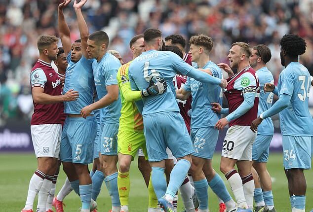 West Ham and Nottingham Forest have been charged by the Football Association