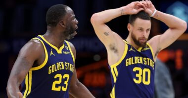 What Warriors' Stephen Curry Told Draymond Green After Injury