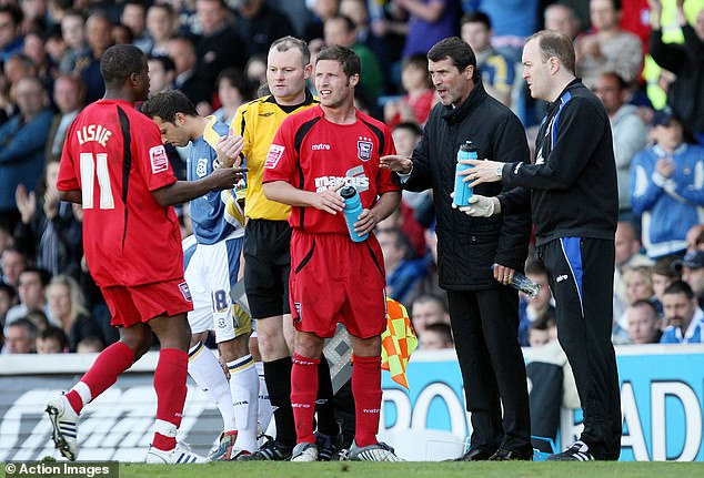 Kevin Lisbie played two games under Roy Keane while the latter was Ipswich Town manager