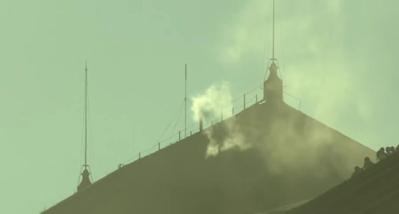 White Smoke Over the Vatican, New Pope Selected.