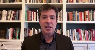 Three liberal professors at Yale University - including Jason Stanley (pictured) - say they're jumping ship from the United States, saying the country is headed toward fascism under Donald Trump and even comparing it to being on the Titanic