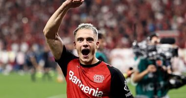 Liverpool have signed Florian Wirtz in £116m British record transfer from Bayer Leverkusen