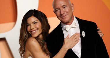 Lauren Sanchez and Jeff Bezos (pictured in March 2025) are getting married this week in Italy