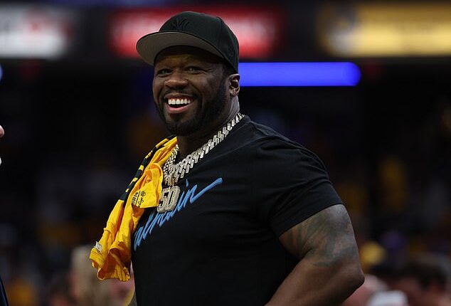 50 Cent, 49, said that he will remind President Donald Trump of the past disrespect Sean ' Diddy ' Combs has displayed toward him, should the embattled music mogul's name come across Trump's desk in the Oval Office for a potential pardon. Pictured May 27 in Indianapolis