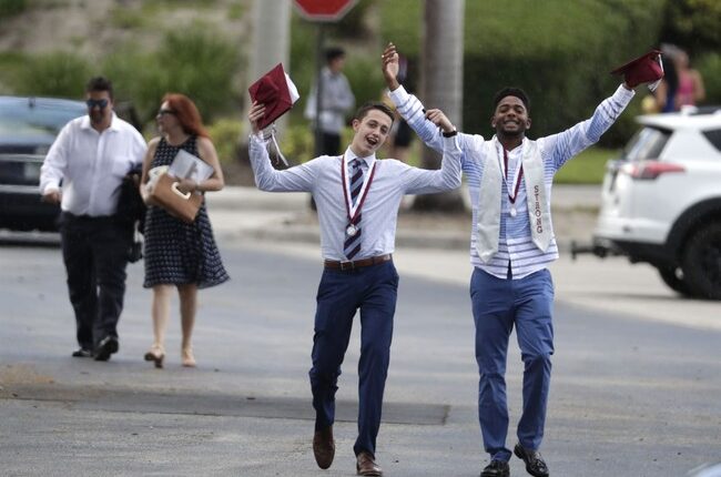 A Student's Joyful Graduation Dance With One of the School's Founders Goes Viral – RedState