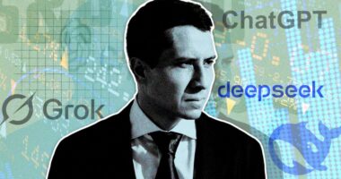 A professor testing ChatGPT’s, DeepSeek’s and Grok’s stock-picking skills suggests stockbrokers should worry