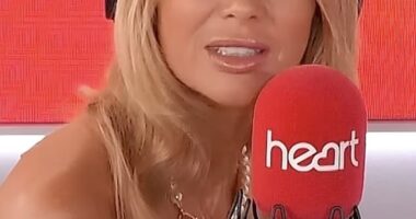 Amanda Holden questioned if she had 'forgotten her clothes' when she realised she looked completely naked on the Heart radio breakfast show cameras on Thursday