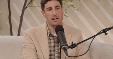 American Pie star Jason Biggs has opened up about his past battle with drugs and alcohol - which was so bad he ended up doing cocaine out of a trash can