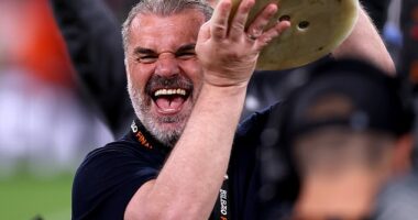 Ange Postecoglou was sacked from Spurs despite winning last season's Europa League