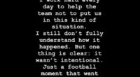 Nicolas Jackson posted this apology on Instagram after his mindless red card
