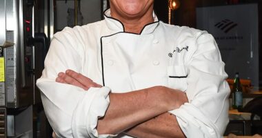 Beloved Food Network star Anne Burrell's heartbreaking final social media post has been revealed in wake of her shock death at 55; the star seen in 2019