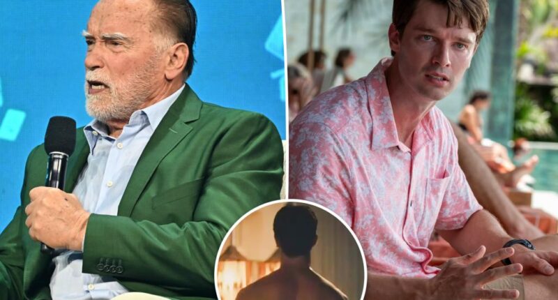 Arnold Schwarzenegger roasted for reaction to son Patrick's nude scene