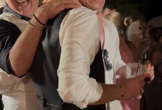 Arsenal legend David Seaman was in attendance at Aaron Ramsdale's wedding celebrations