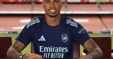 Gabriel has signed a new four-year deal, keeping him at Arsenal until the summer of 2029