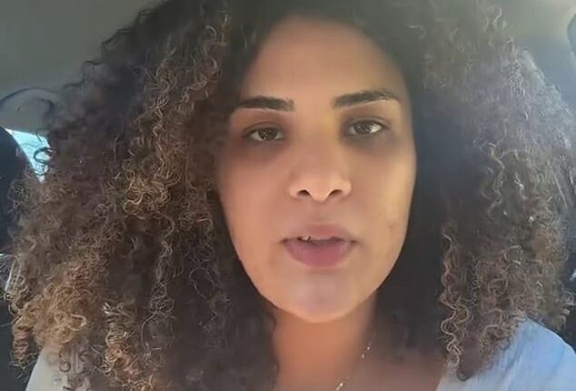 Sydney woman Tazzy (pictured) said she had just moved to a new area and was doing research on new gyms in the area and which one would be the 'right fit' for her