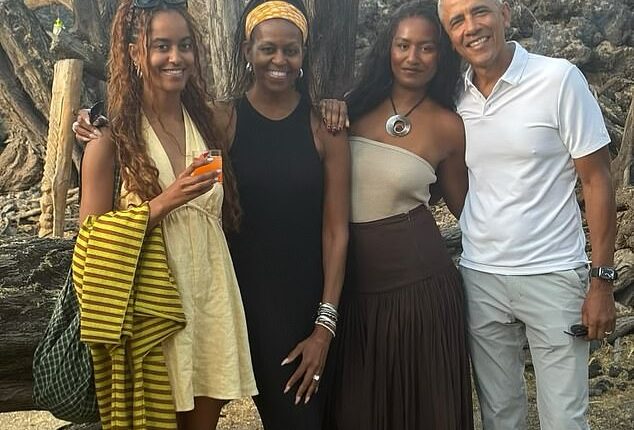 Barack and Michelle Obama are celebrating their youngest daughter as she marks her 24th birthday, despite the swirling rumors about their marriage