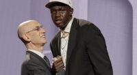 Khaman Maluach, 18, cried after being picked by the Phoenix Suns in the NBA Draft