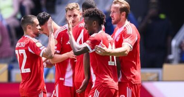 Bayern Munich thrashed Auckland City 10-0 in Group C at the FIFA Club World Cup on Sunday