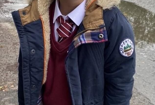 Ranem Elkhaldi, 27, from Wirral, has voiced her devastation after her ex-husband, Hamzah Faraj, 'abducted' their six-year-old son, Ibrahim (pictured), and took him to Saudi Arabia