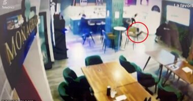 British nurse describes horrific scene inside Spanish bar where Scottish gangsters were shot dead - and reveals moving gesture she made to help one of the men as he lay dying