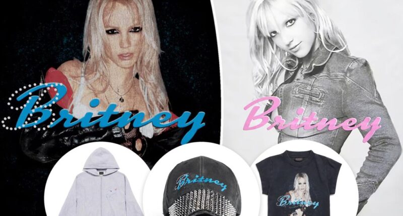 Britney Spears teams up with Balenciaga for merch collection and playlist
