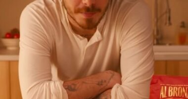 Brooklyn Beckham failed to acknowledge his dad David’s knighthood on Friday as their family feud rumbles on