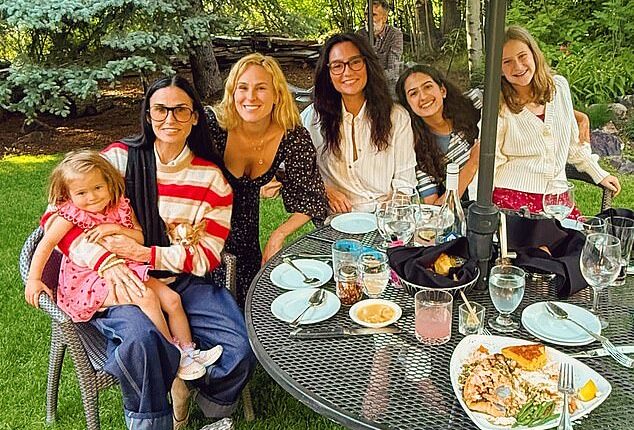 Bruce Willis' wife Emma Heming rung in her 47th birthday during a lowkey celebration with her blended family this week