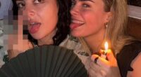 Charli XCX partied with Cara Delevingne in a round-up from her fun-filled Glastonbury Festival weekend on Sunday