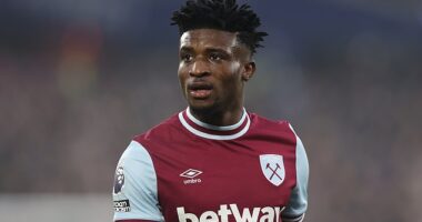 Chelsea have not ruled out a move for West Ham’s Mohammed Kudus, who is valued at £85m