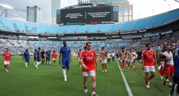 Chelsea's Club World Cup clash against Benfica was suspended with just five minutes to go