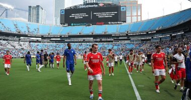 Chelsea's Club World Cup clash against Benfica was suspended with just five minutes to go