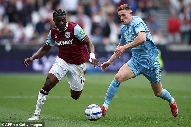 Chelsea are interested in Mohammed Kudus, who has an £85million release clause