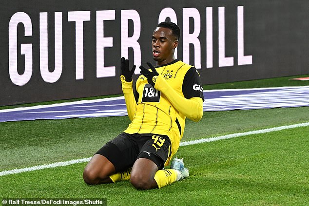 Chelsea have submitted an improved £42million offer for Borussia Dortmund's Jamie Gittens