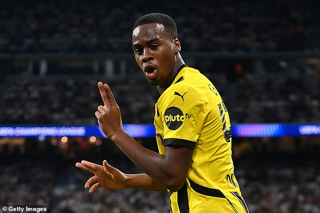 Chelsea are to make an improved offer for Borussia Dortmund winger Jamie Gittens